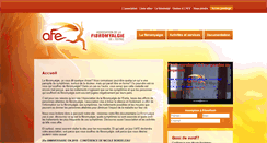 Desktop Screenshot of fibromyalgie.ca