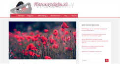 Desktop Screenshot of fibromyalgie.nl