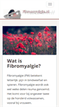 Mobile Screenshot of fibromyalgie.nl