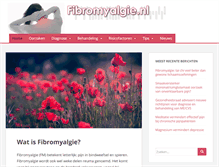 Tablet Screenshot of fibromyalgie.nl